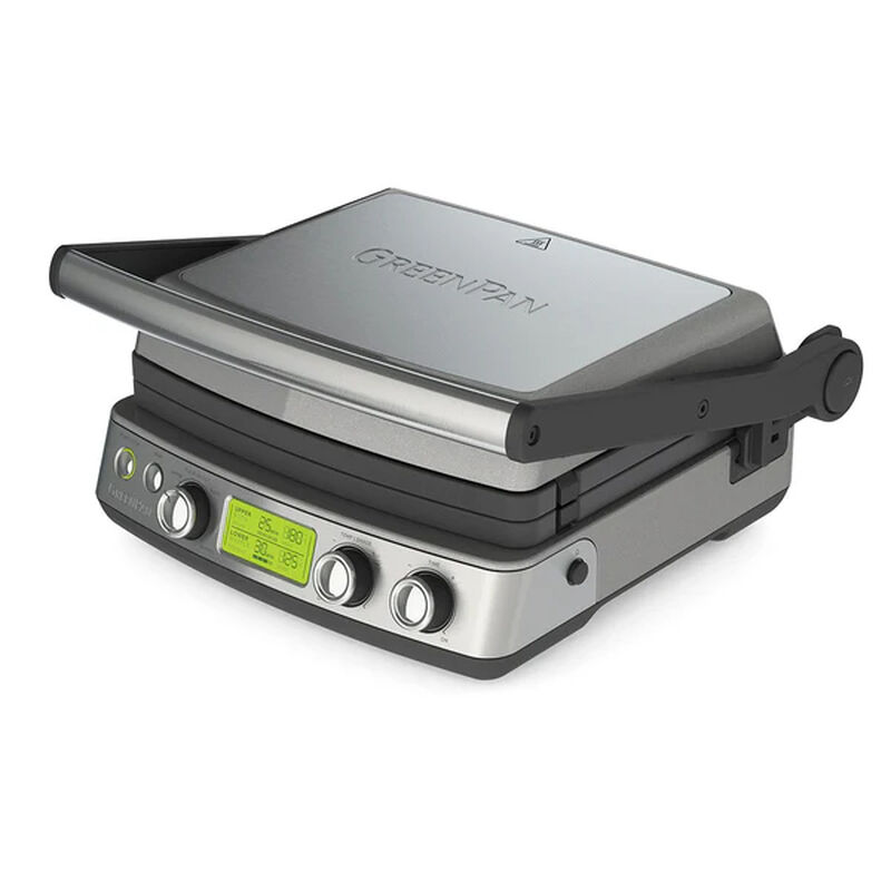 GreenPan Contact Grill - Stainless Steel image number 0